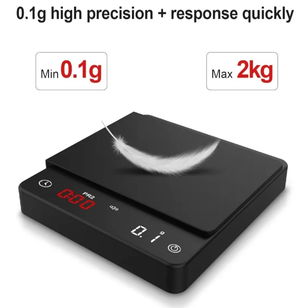 Digital Kitchen Scale with LED Display - Picture 2 of 9
